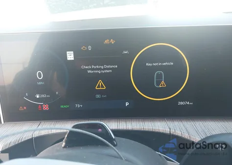 2025 Hyundai Santa Fe Hybrid Calligraphy from USA, damaged, VIN 5NMP54G11SH024249